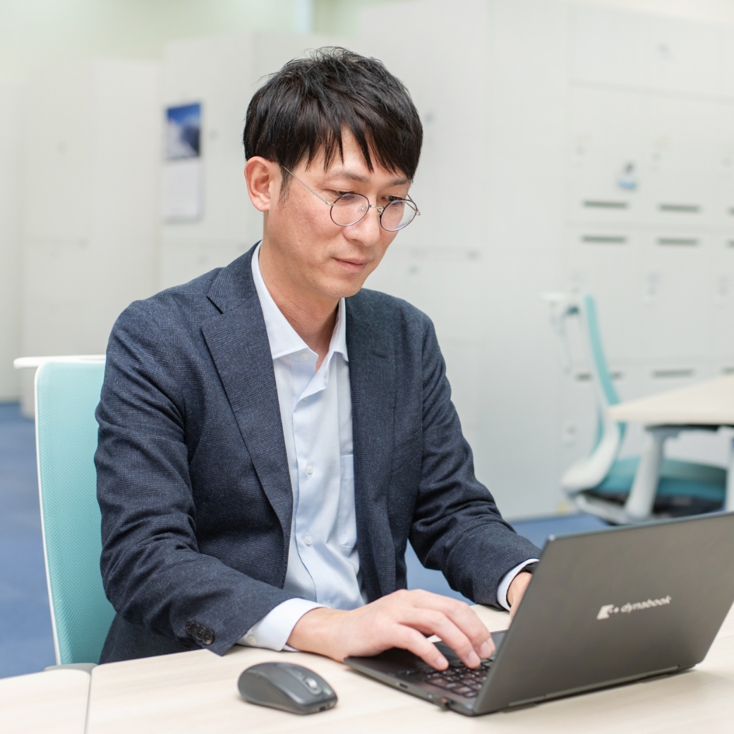具体的な仕事内容・大切にしていることについて話すA.S
