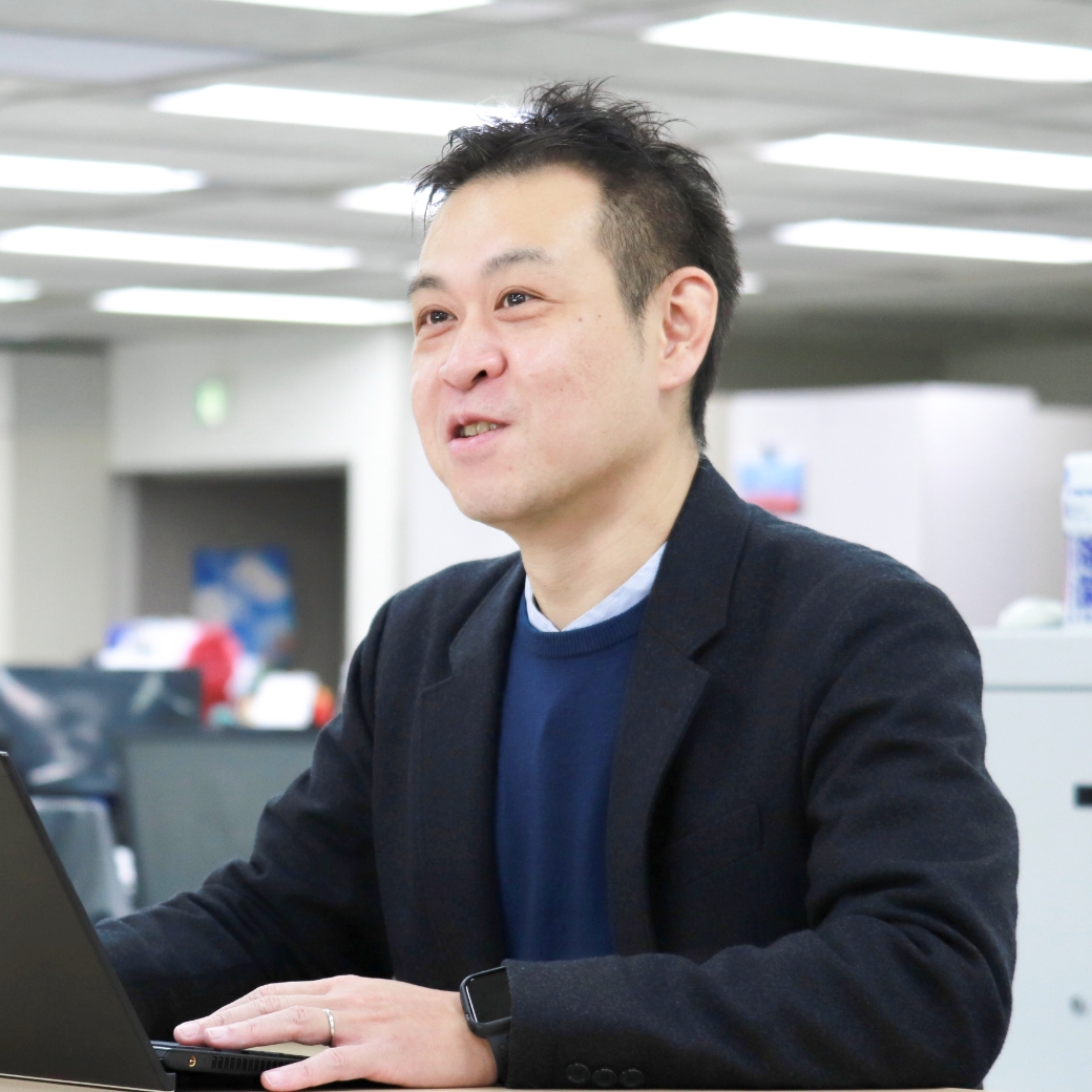 前職の経験・入社理由について話すT.M